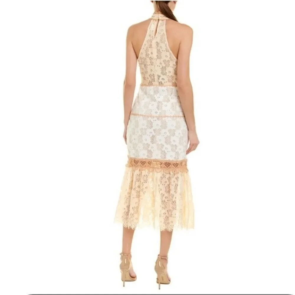 Anthropologie foxiedox lace dress
